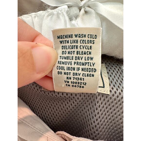 L.L. BEAN | Men’s Beige Nylon Blend Utility Travel Shirt Jacket | Size XL - Picture 7 of 7